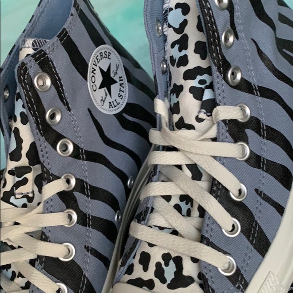 Converse CTAS HI blue slate/black/egret Men’s - Picture 9 of 16